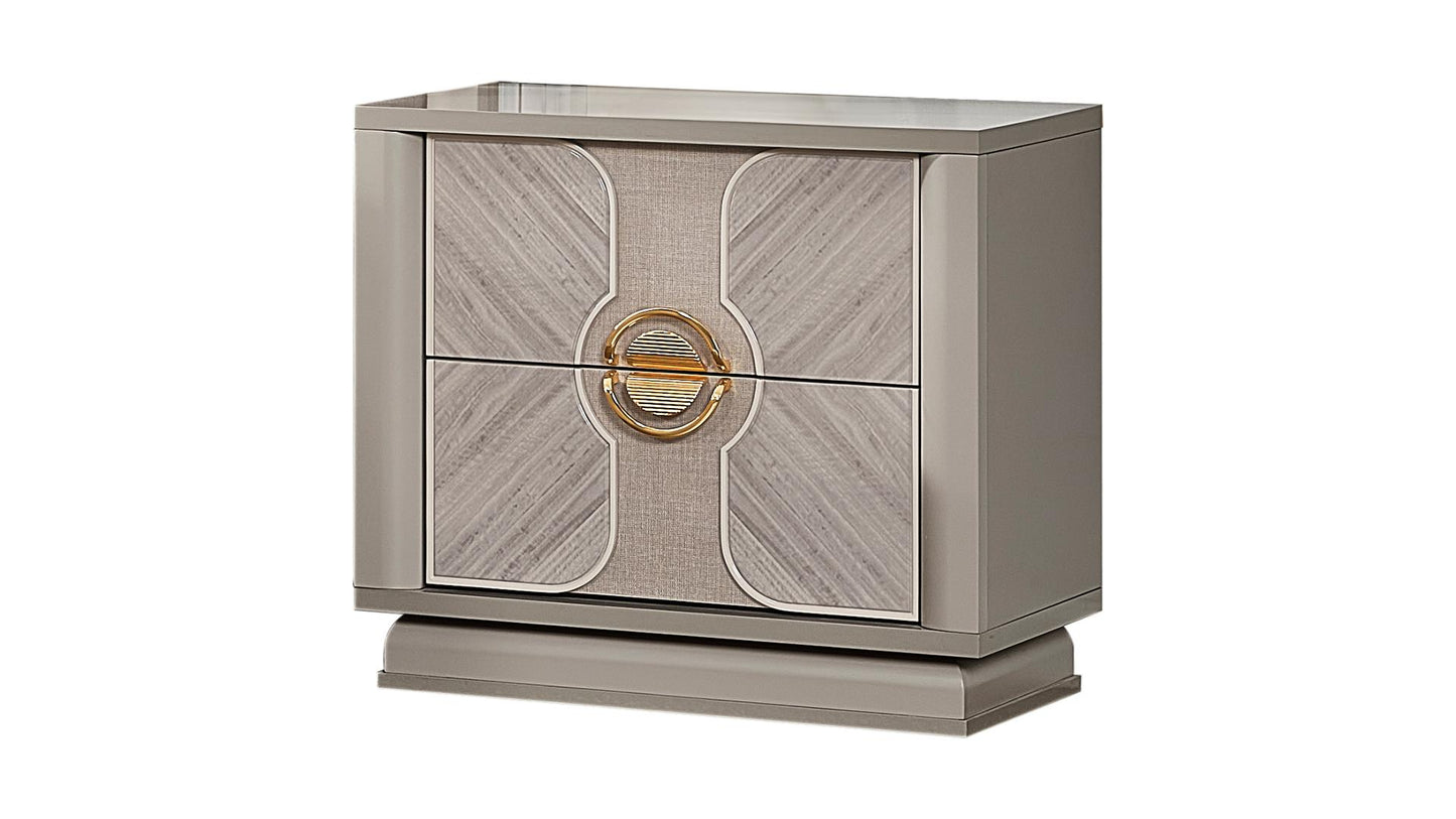 Eternity Beige 4 Pc Bedroom Set by Galaxy