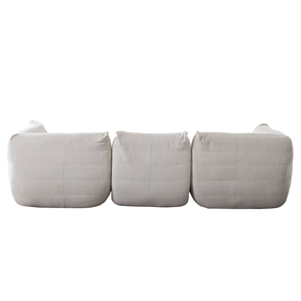 Ezra Cream Modular Sectional by Diamond Sofa