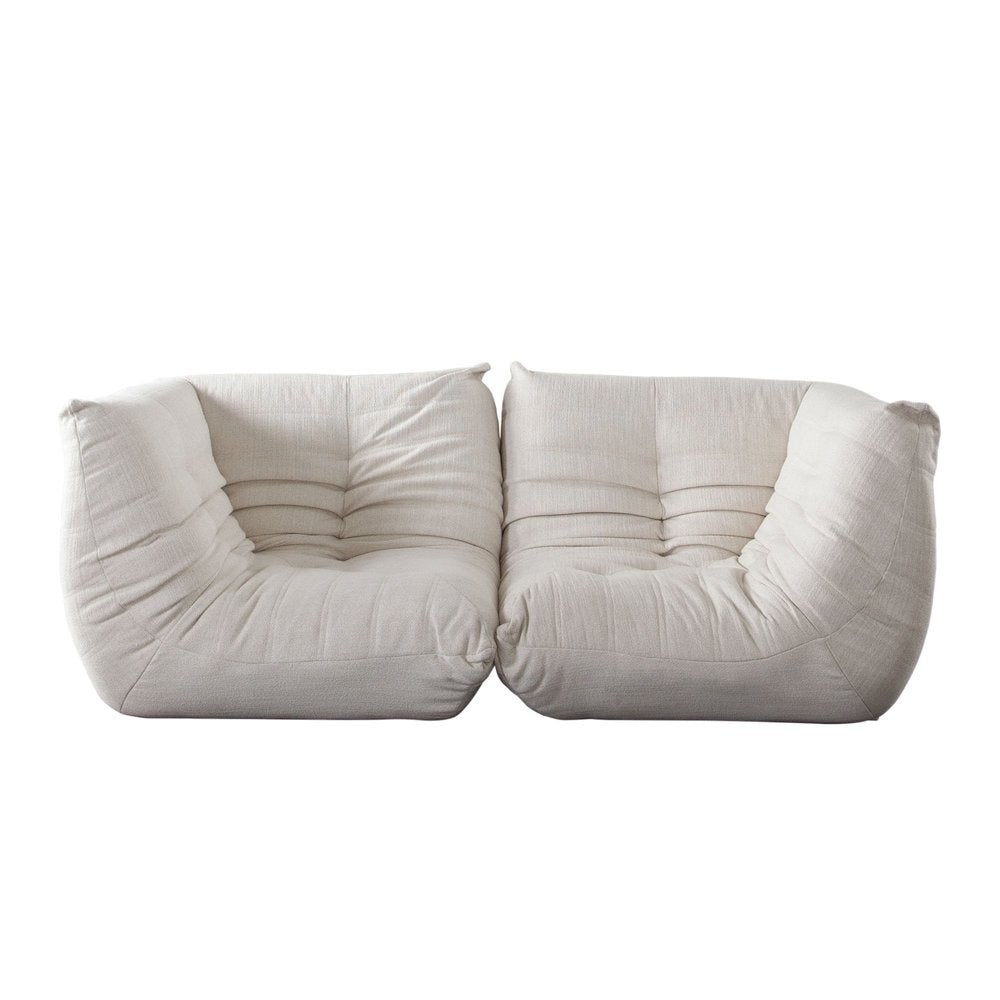 Ezra Cream Modular Sectional by Diamond Sofa