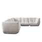Ezra Cream Modular Sectional by Diamond Sofa