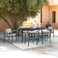 Ezra 7 Pc Outdoor Dining Collection by Armen Living