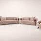 Arden Taupe 2 Pc Living Room Sofa Set
