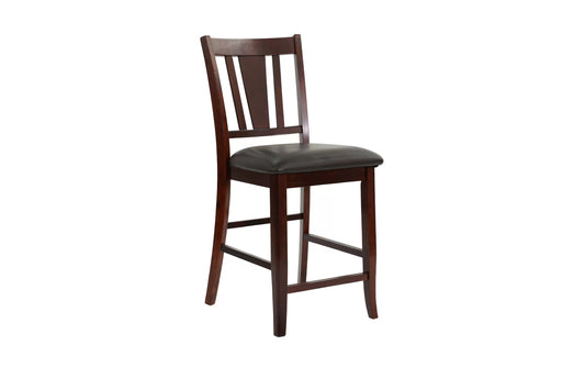 F2329 Dark Rosy Brown Dining Set - Butterfly Leaf