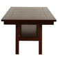 F2271 Walnut Finish 6 Pc Dining Set