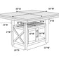 Atlanta F2569 Dining Collection - Extension Leaf