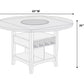 F2702 Dining Set Built in Leaf & Lazy Susan