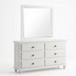 F9270 Poundex Arctic Colección de dormitorio de 4 piezas - Blanco o negro
