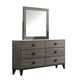 F9560 Grey Bedroom Set 4 Pc King