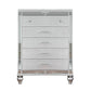 F5574 Silver 5 Drawer Chest