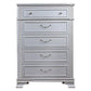 F5599 Gray 5 Drawer Chest
