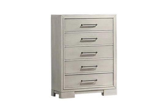 F5609 Gray 5 Drawer Chest