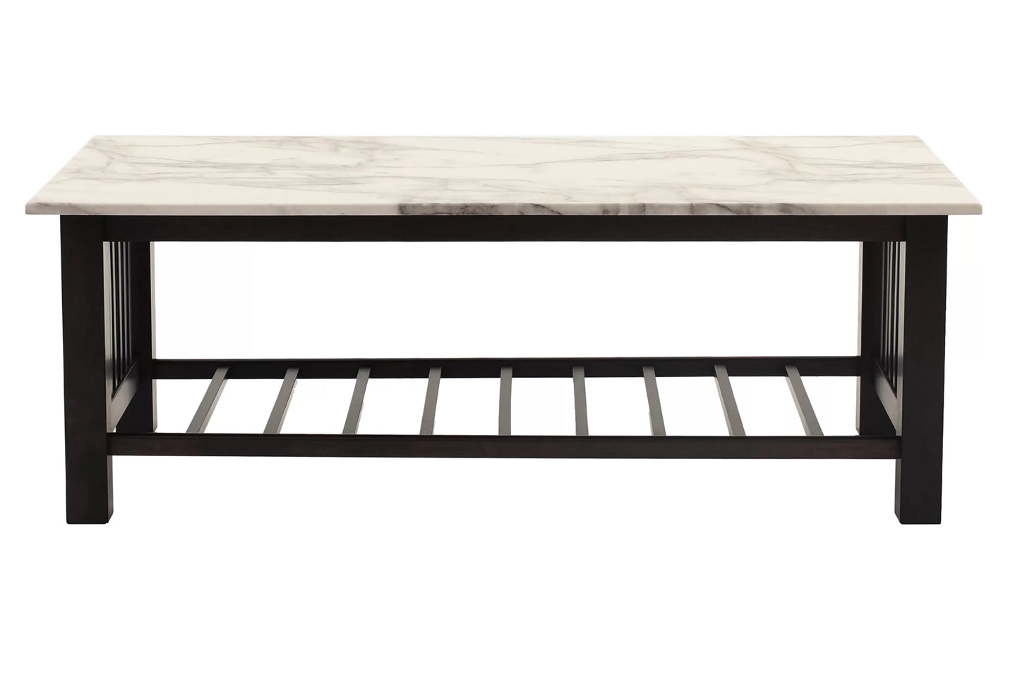 F6393 Coffee & End Tables - Faux Marble Top