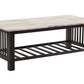 F6393 Coffee & End Tables - Faux Marble Top
