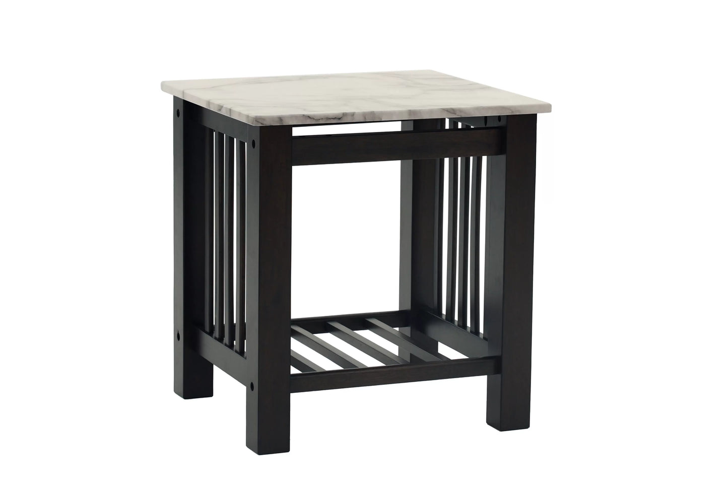 F6393 Coffee & End Tables - Faux Marble Top