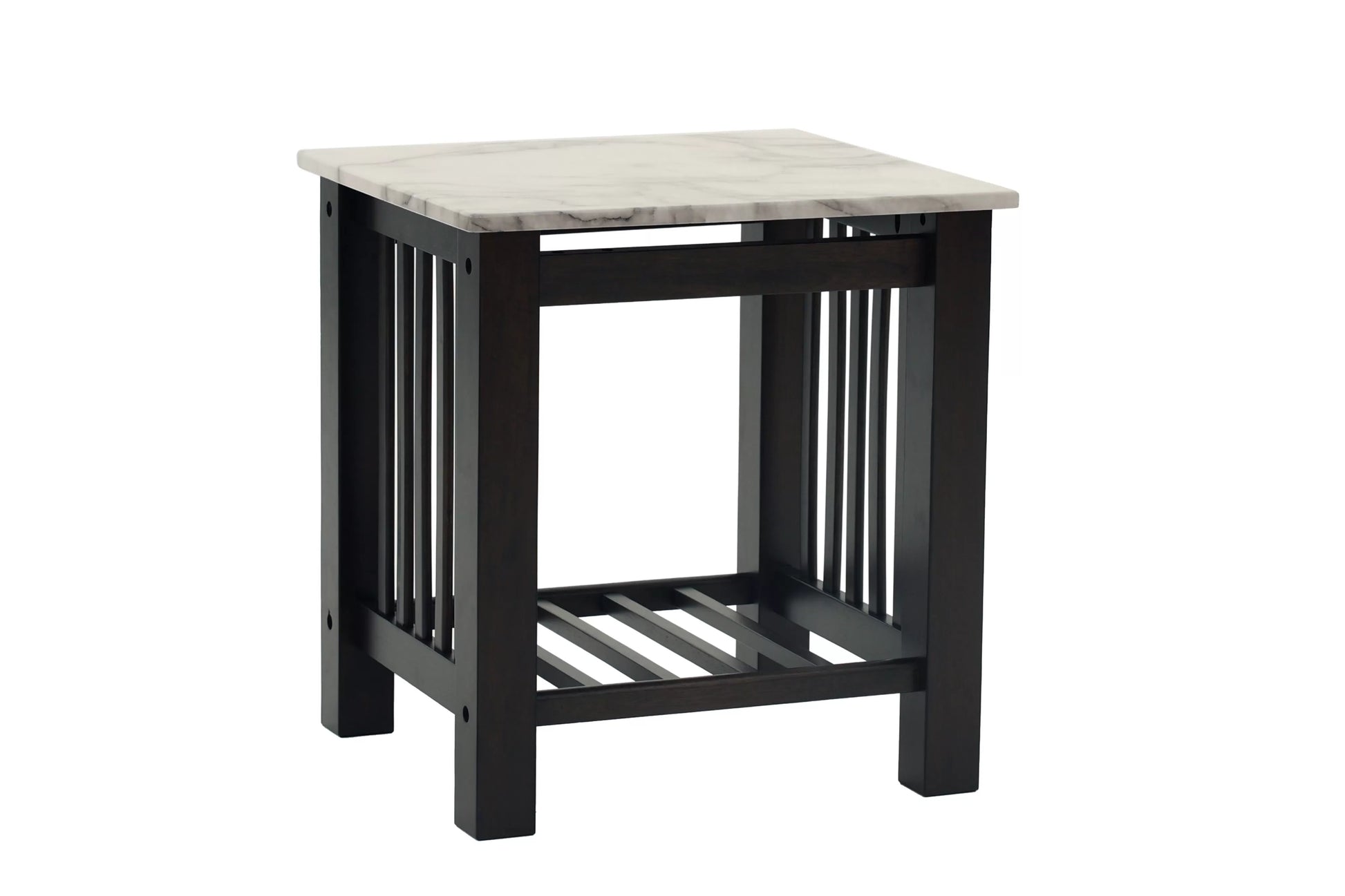 Faux Marble Coffee Table F6393 - Poundex Furniture – Bradley Home