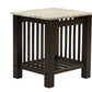 F6393 Coffee & End Tables - Faux Marble Top