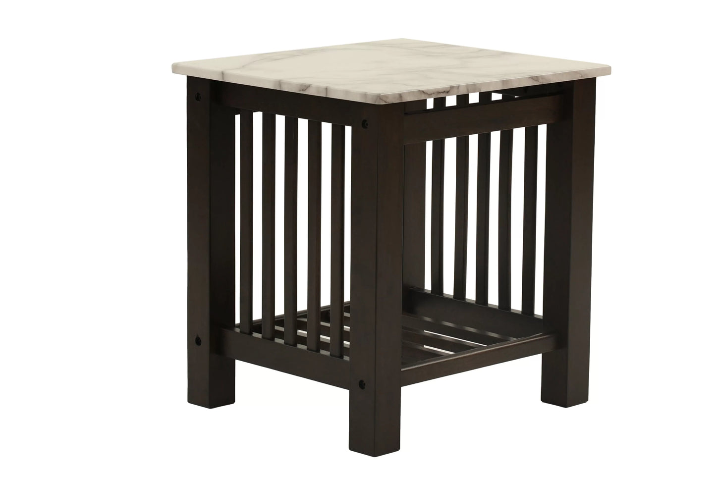 F6393 Coffee & End Tables - Faux Marble Top