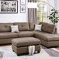 F6416 Mocha 3 Pc Reversible Sectional