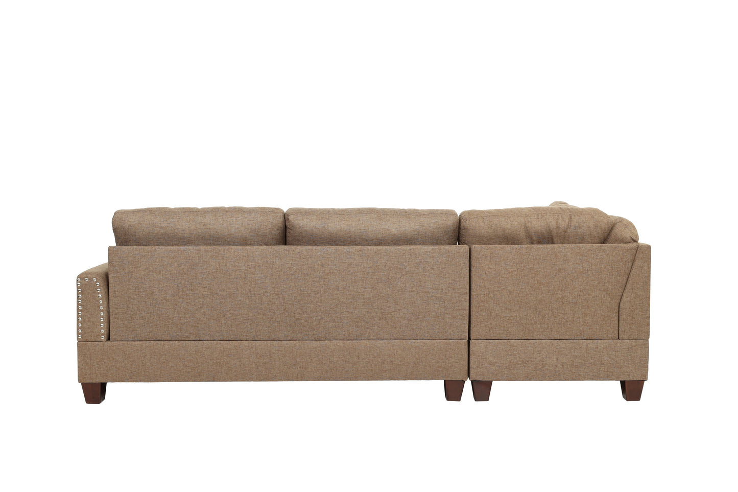 Poundex F6504 La Jolla Sectional - Coffee