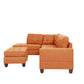 F6506 La Jolla Sectional by Poundex - 3 Color Choices