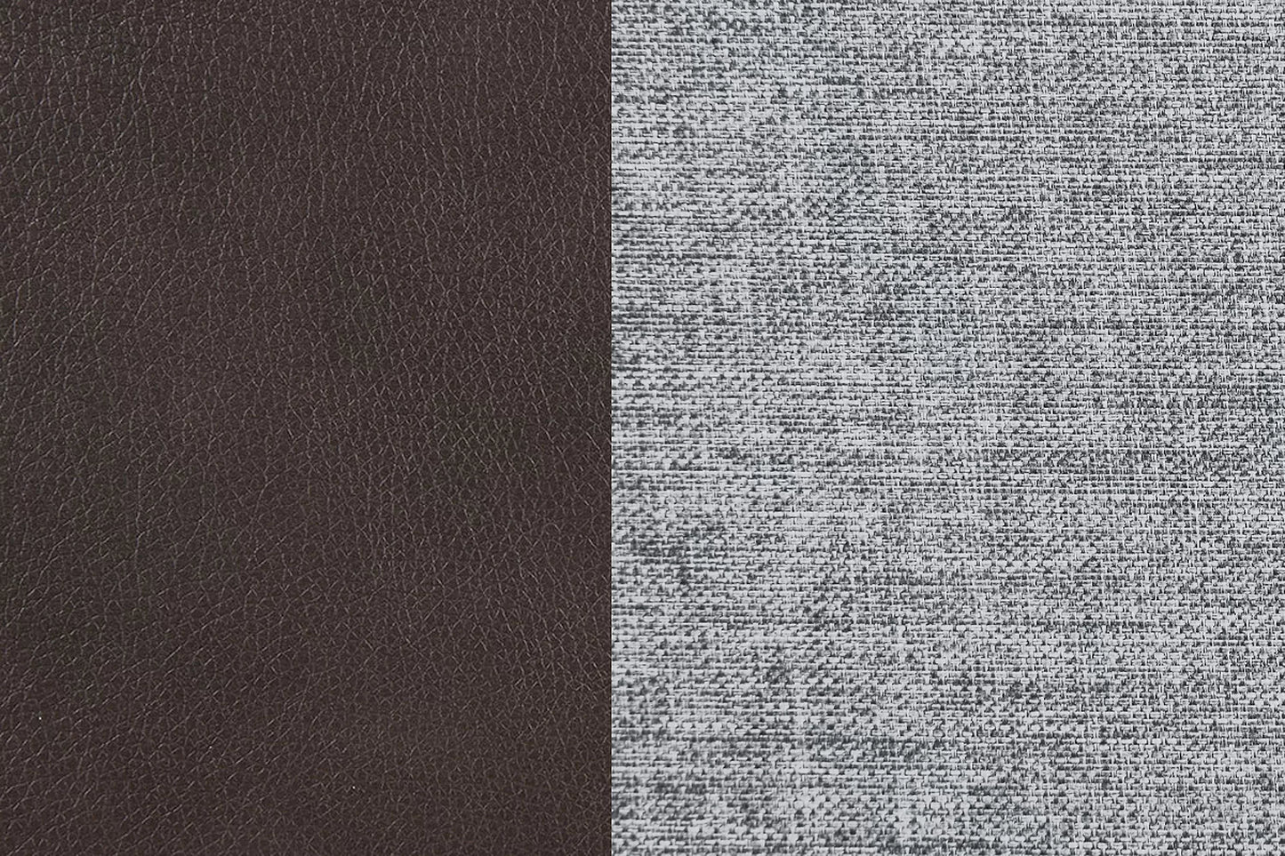 Poundex F6858 Sectional Linen Like Gray or Chocolate