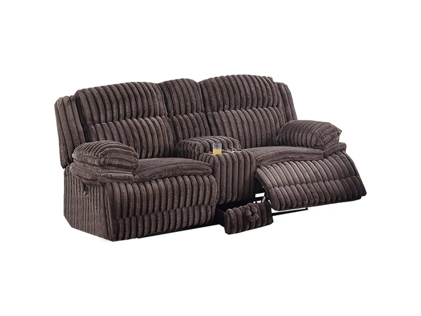 F8136 Fur Like Jumbo Corduroy Sofa Set