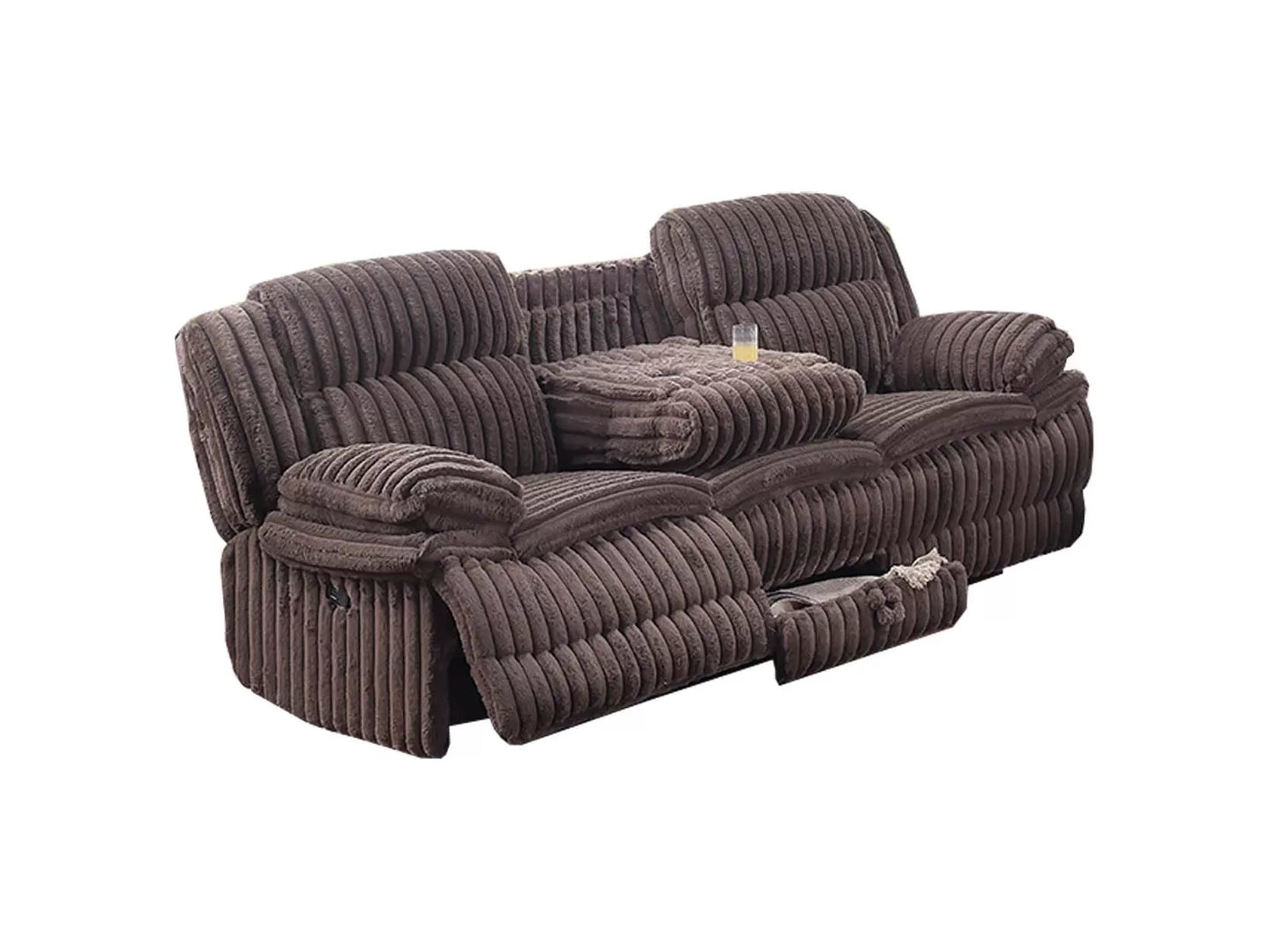 F8136 Fur Like Jumbo Corduroy Sofa Set