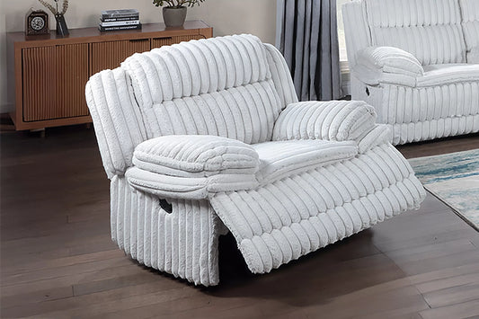 F8141 Light Gray Glider Recliner