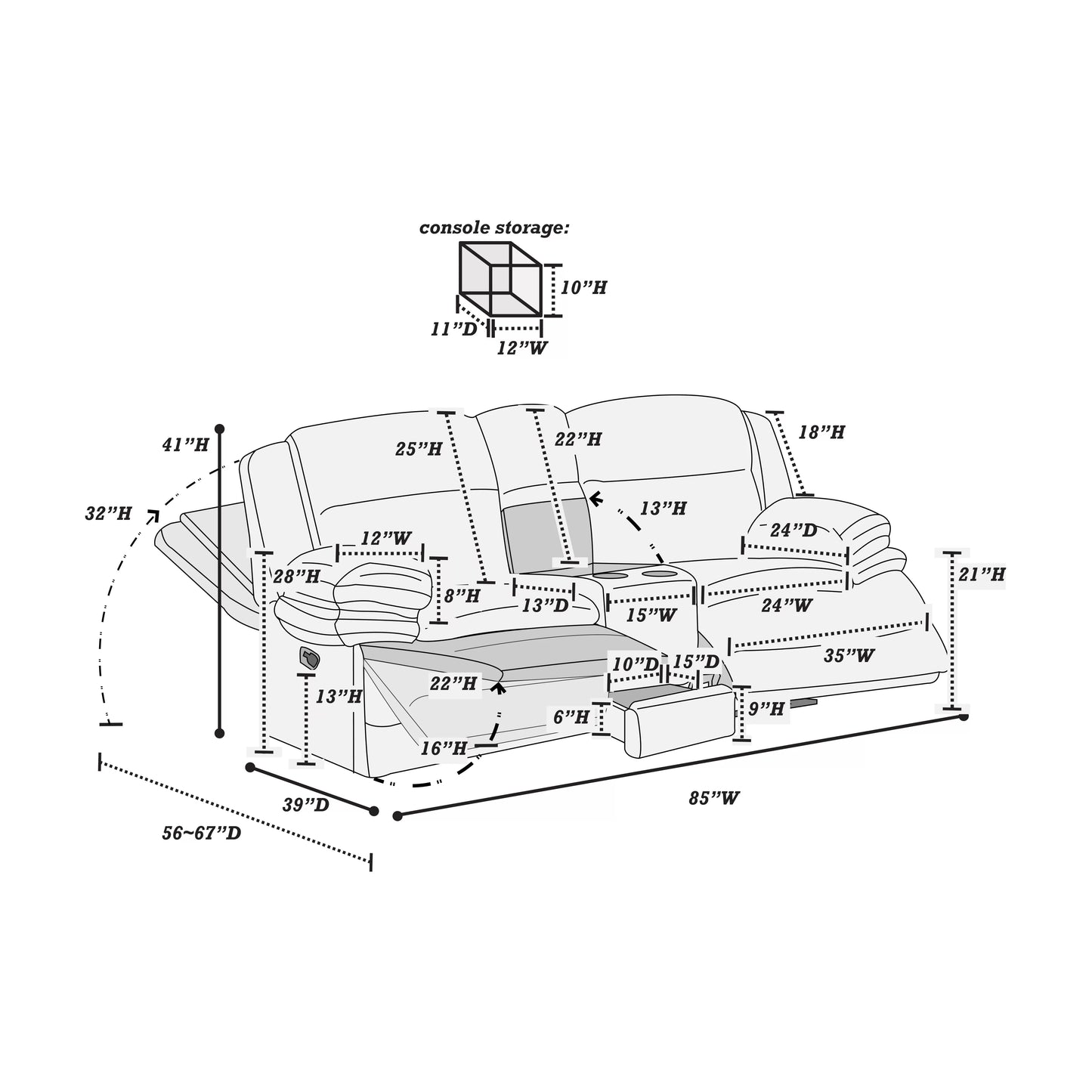F8143 Jumbo Corduroy Fur Like Sofa Set