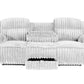 F8143 Jumbo Corduroy Fur Like Sofa Set