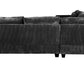 Poundex F8302 Corduroy 4 Pc Sectional