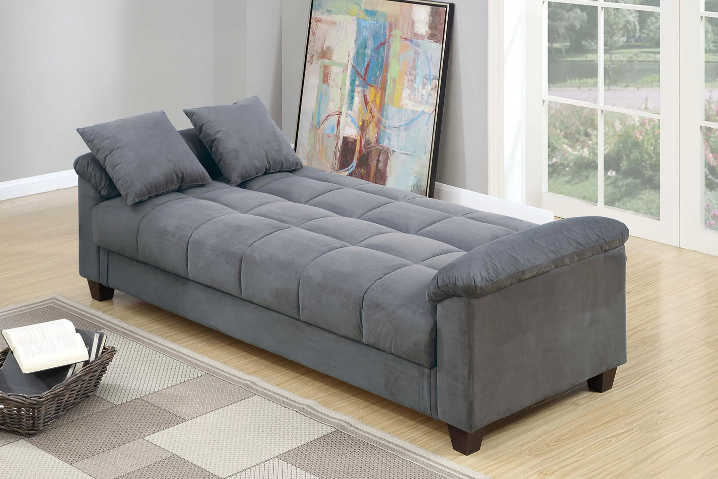 F8500 Bravo Futon Gray