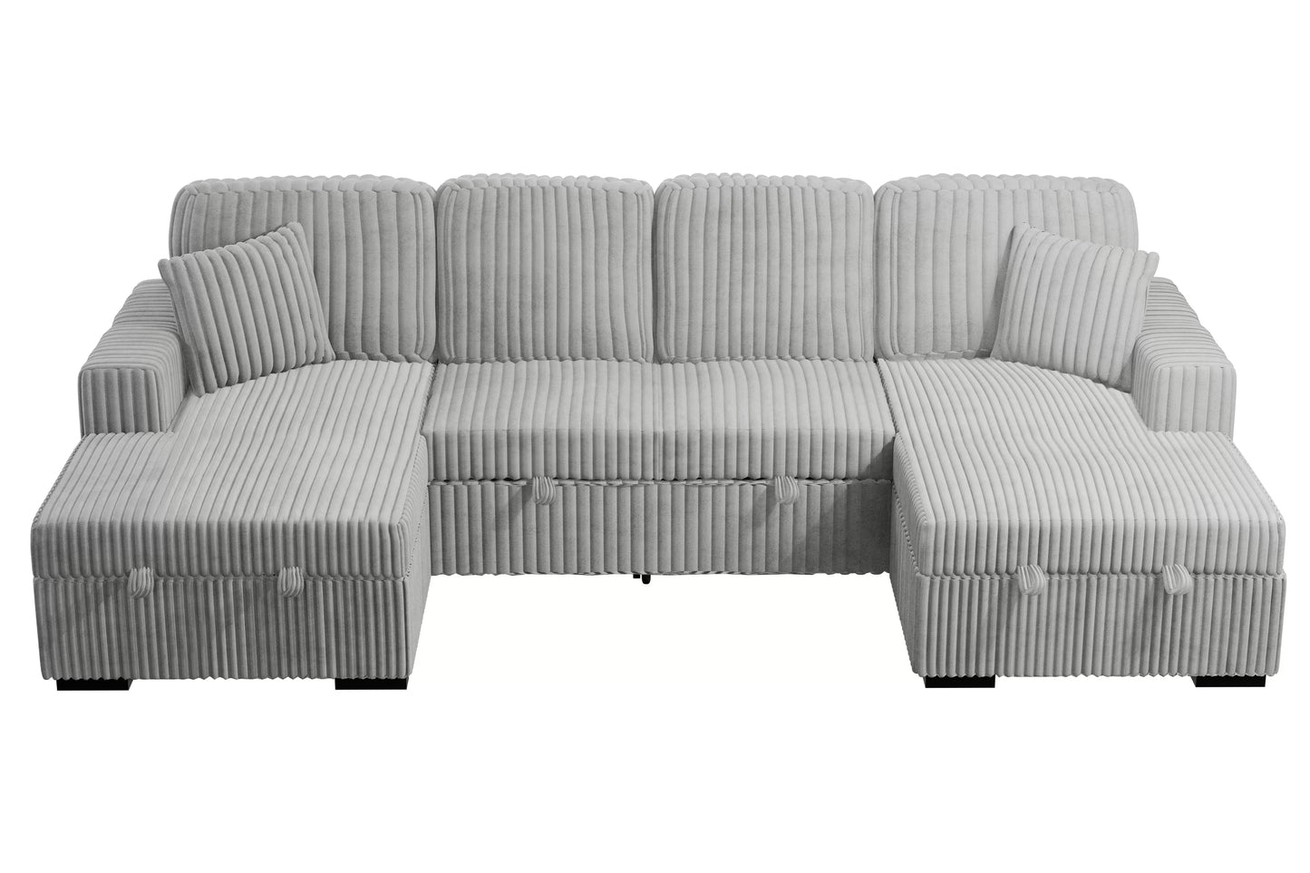 F8578 3 Pc Convertible Sectional - 4 Colors