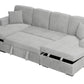 F8578 3 Pc Convertible Sectional - 4 Colors