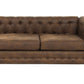 Poundex F8945 Sectional Set - Dark Coffee Leatherette