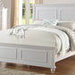 Poundex White F9270 4 Pc King Bedroom Set