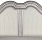 F9671 Gray 4 Pc Bedroom Set w/LED Headboard