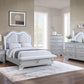 F9671 Gray 4 Pc Bedroom Set w/LED Headboard