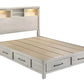 F9674 King Platform Bed Set w/ Built-In LED Lights