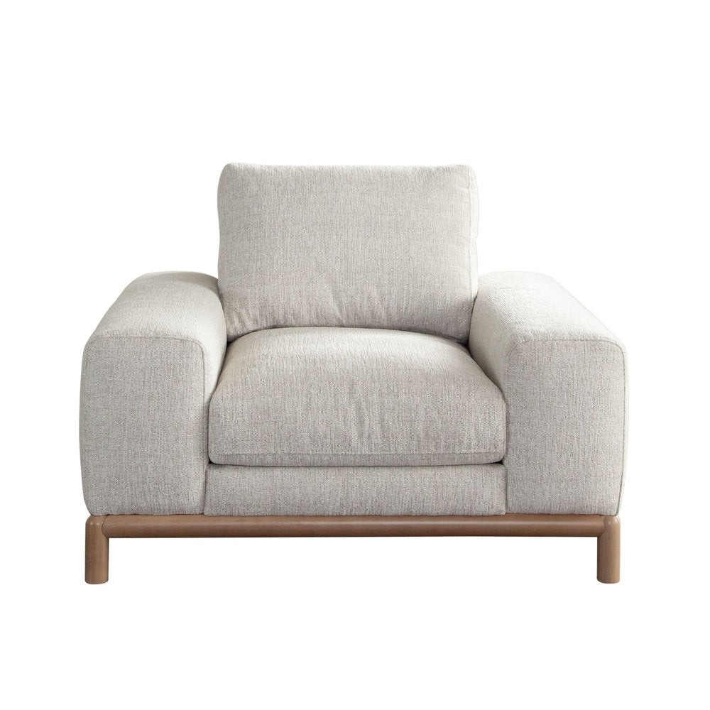 Fallon Barley Fabric Chair by Diamond Sofa