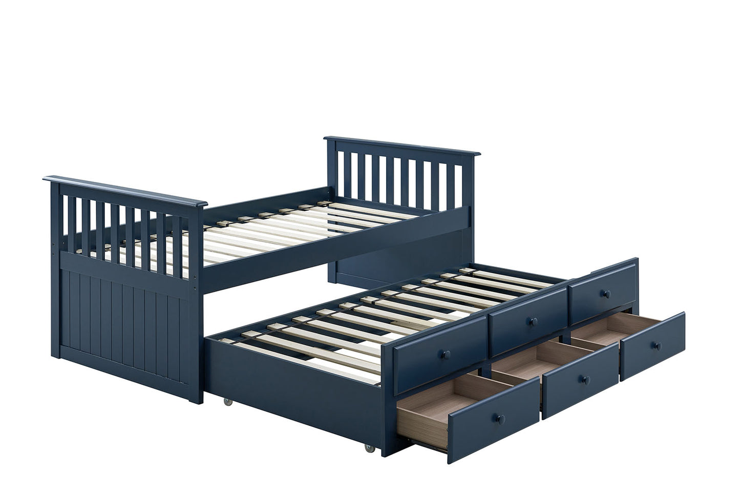Clemens Captain's Bed w/Trundle FM-BK101