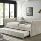 Yuri Twin Daybed w/Trundle 4 Colors