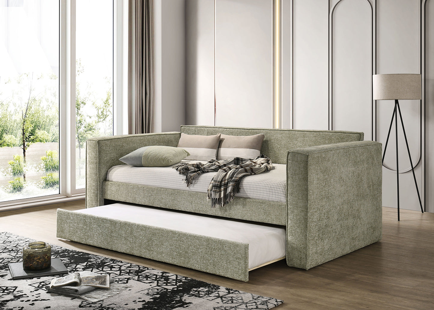 Walsall Contemporary Daybed - 3 Colors