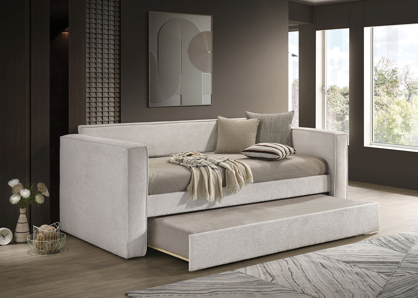 Walsall Contemporary Daybed - 3 Colors