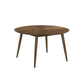 Raissa Walnut Mid-Century Modern Dining Set