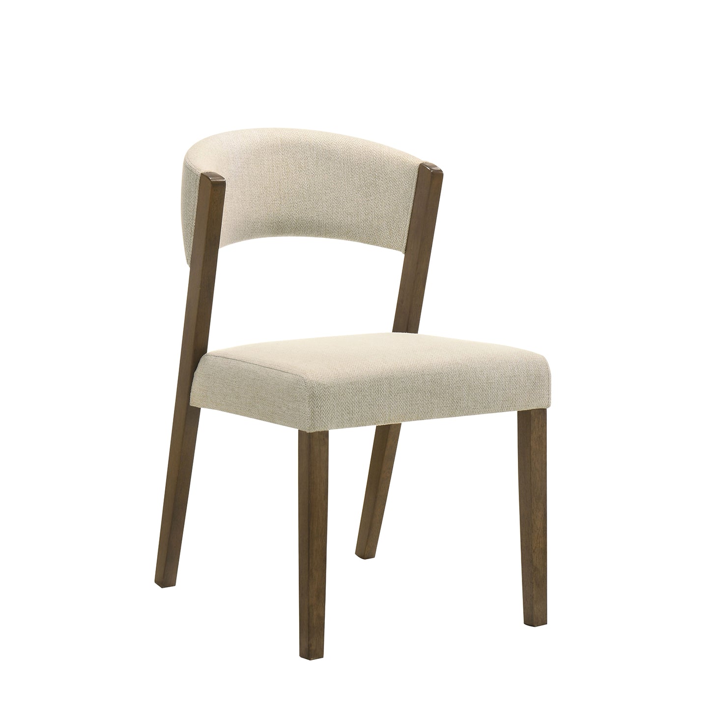 Raissa Walnut Mid-Century Modern Dining Set