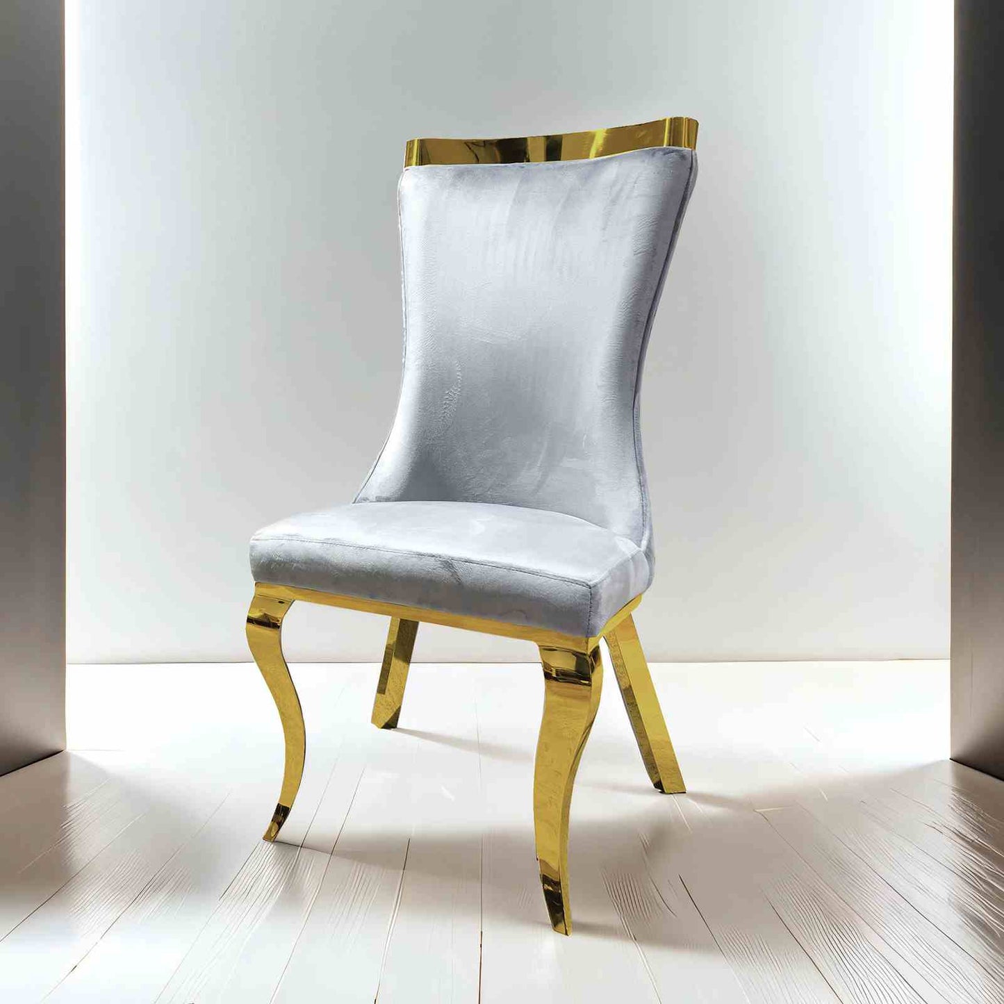 Basilicata Sintered Stone Stainless Steel Dining Set