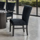 Selsey Black Stone Top 7 Pc Dining Set