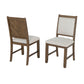 Casoria Dark Walnut 7 Pc Expandable Dining Set
