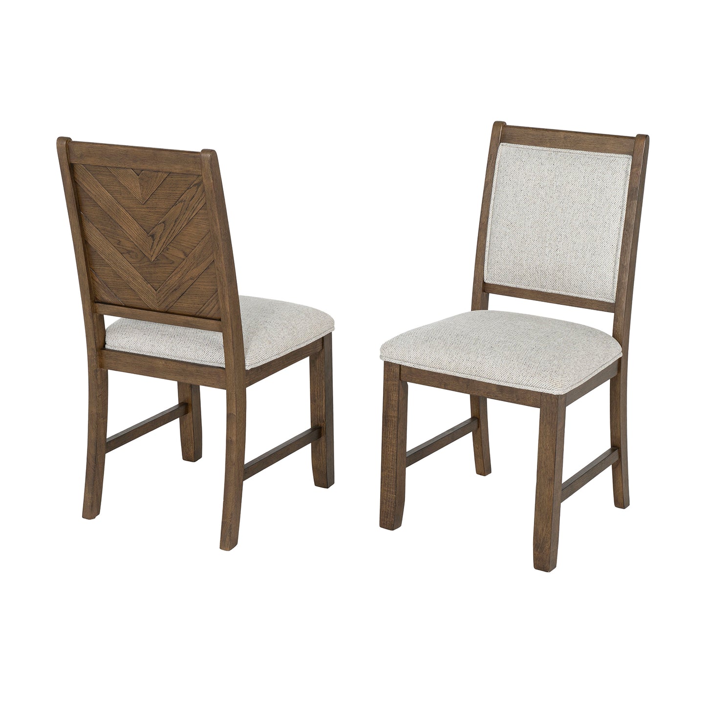 Casoria Dark Walnut 7 Pc Expandable Dining Set